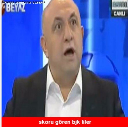 'Başakşehir - Beşiktaş capsleri