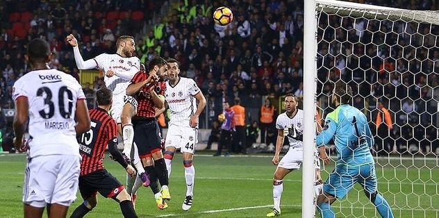 Beşiktaş, Gençlerbirliği karşısında üstün