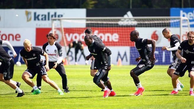 Beşiktaş Lyon maçı hazırlıklarına başladı