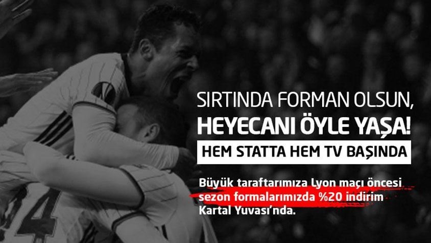 Beşiktaş’ın 3 yıldızlı formaları hazır
