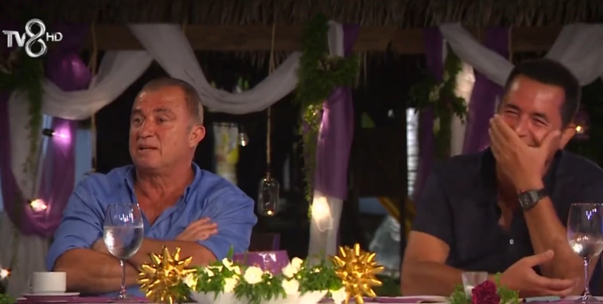 'Fatih Terim Survivor'a gitti, Sabriye gülme krizine tuttu
