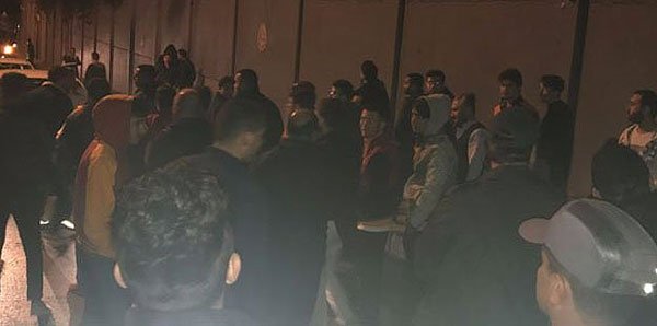 Galatasaray’a Florya’da protesto