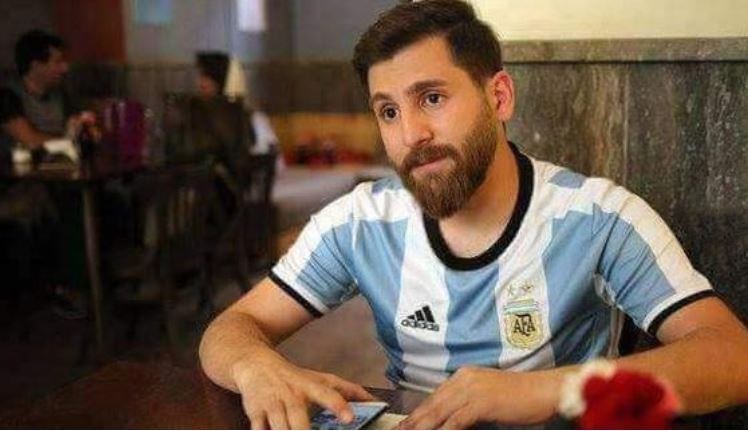 'İran'da Messi'nin kopyası