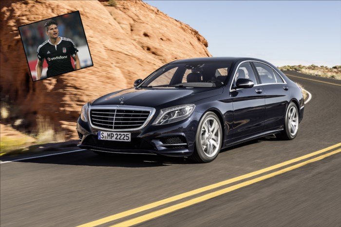 Mario Gomez: Mercedes S-850 bin TL