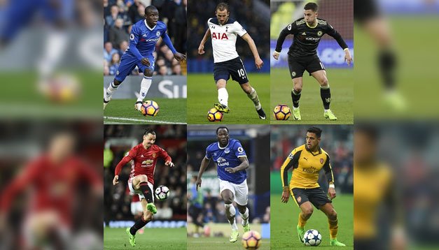 'Premier Lig'de sözleşmesi biten futbolcular