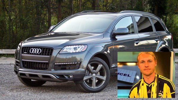 Simon Kjaer: Audi Q7280 bin TL