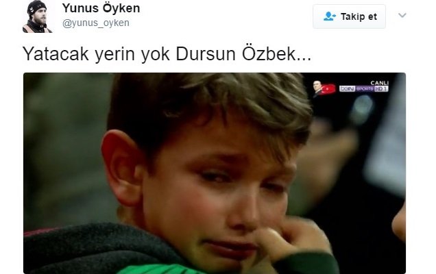 Twitter'da Dursun Özbek'e büyük tepki