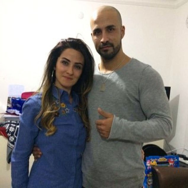 Volkan Çetinkaya ve eşi