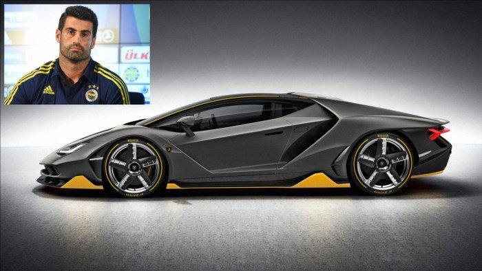 Volkan Demirel: Lamborghini1.4 milyon TL