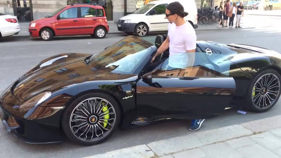 Zlatan Ibrahimovic: Porsche 918 Spyder
