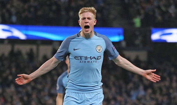 4-Kevin de Bruyne 54 milyon Sterlin