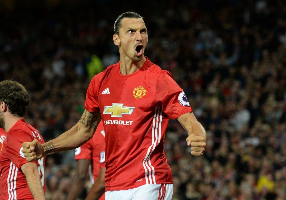 6-Zlatan Ibrahimovic - Manchester United