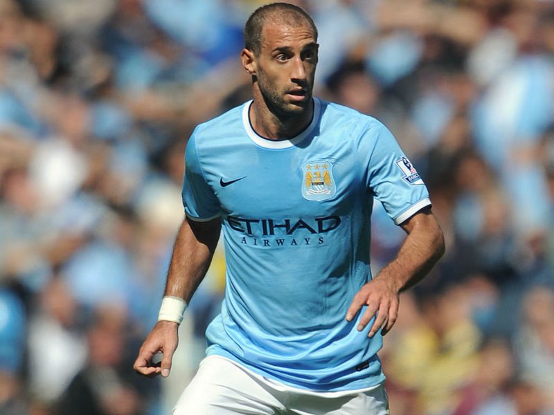 8-Pablo Zabaleta - Manchester City