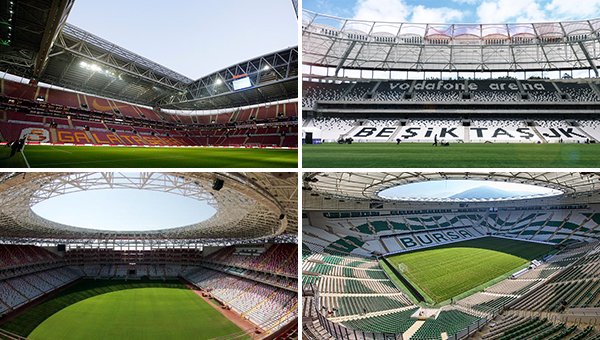 'Arena ismini kullanan statların önceki isimleri