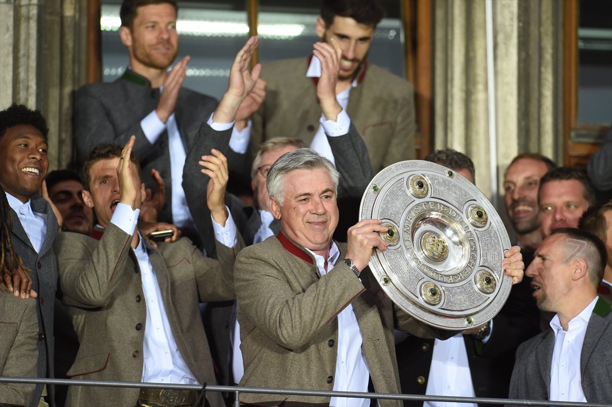 Bayern Münih'ten şampiyonluk kutlaması