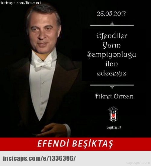 Beşiktaş'ın şampiyonluk capsleri