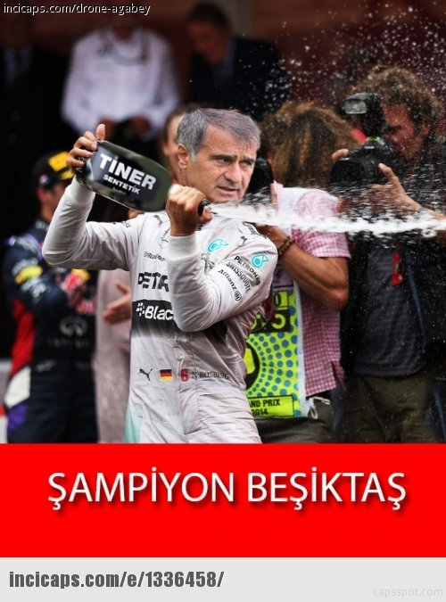 'Beşiktaş'ın şampiyonluk capsleri