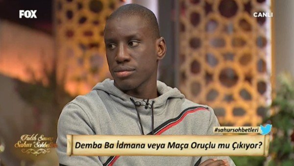 'Demba Ba'dan sahur sohbetinde transfer açıklaması