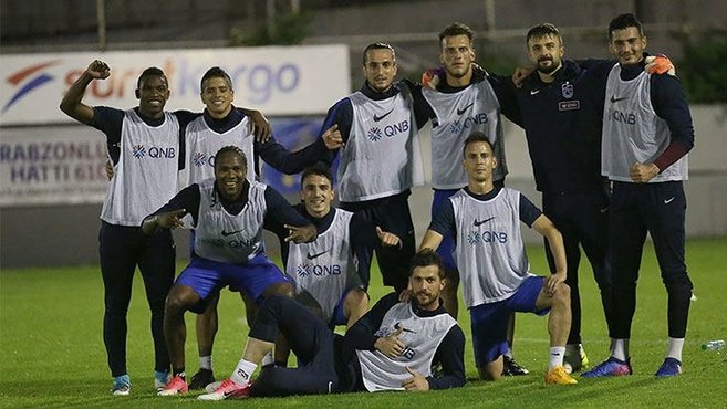 Durica takımla çalıştı
