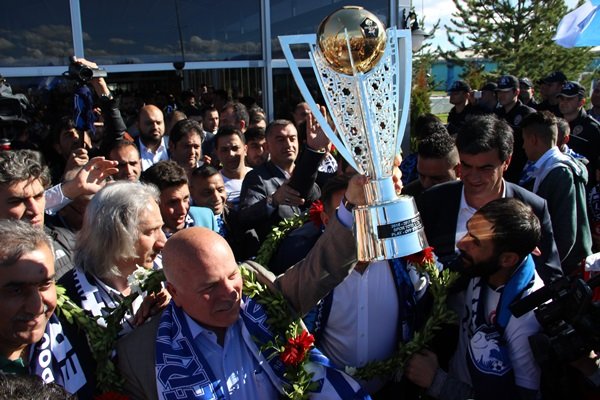Erzurumspor'a coşkulu karşılama