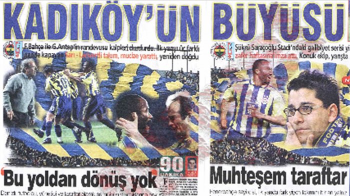Fenerbahçe 4-3 Gaziantepspor 2000-2001