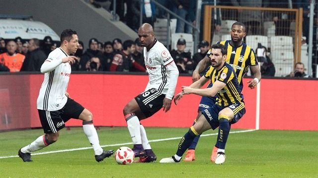 'Görsellerle Beşiktaş - Fenerbahçe derbisi