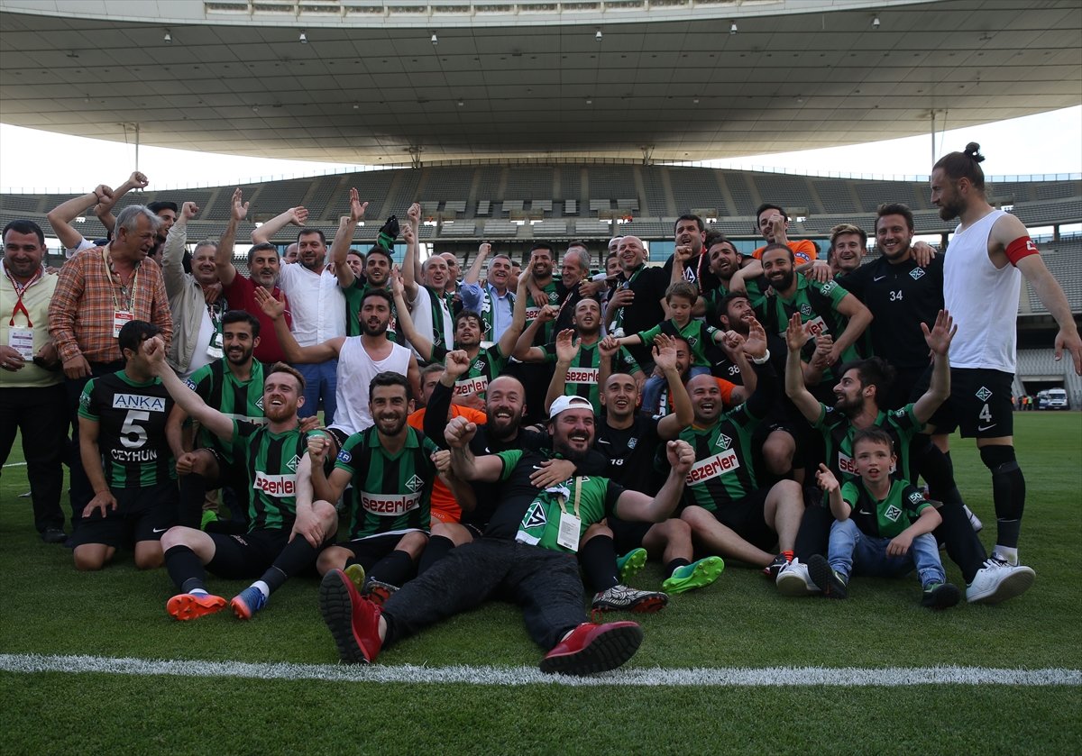 Sakaryaspor'un şampiyonluk coşkusu