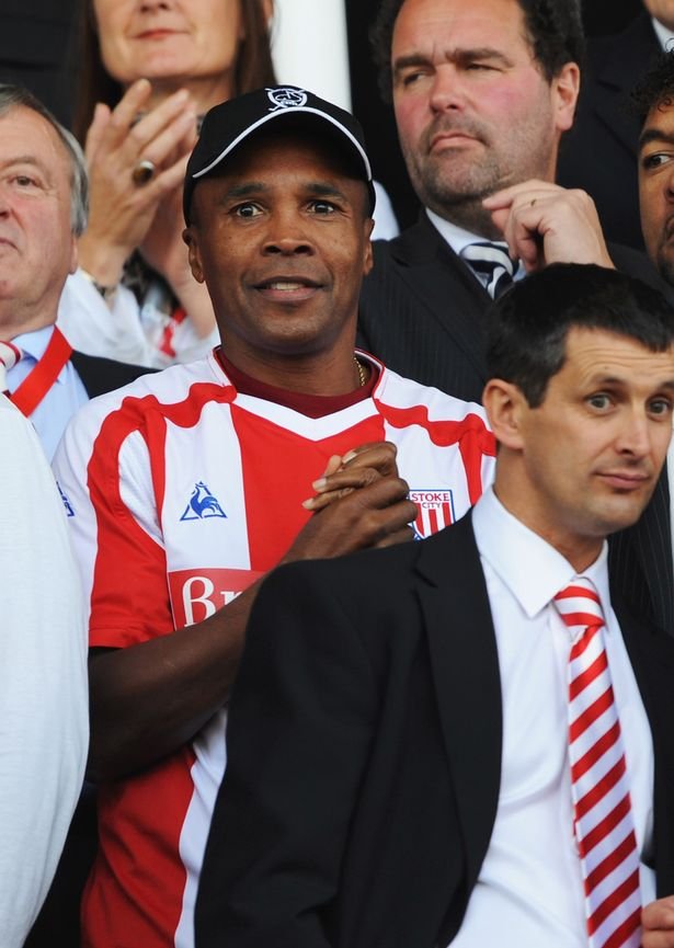 SUGAR RAY LEONARD-STOKE