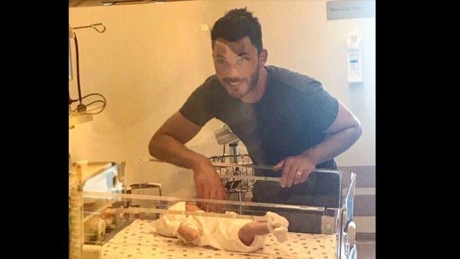 Tolgay Arslan, ikinci kez baba oldu