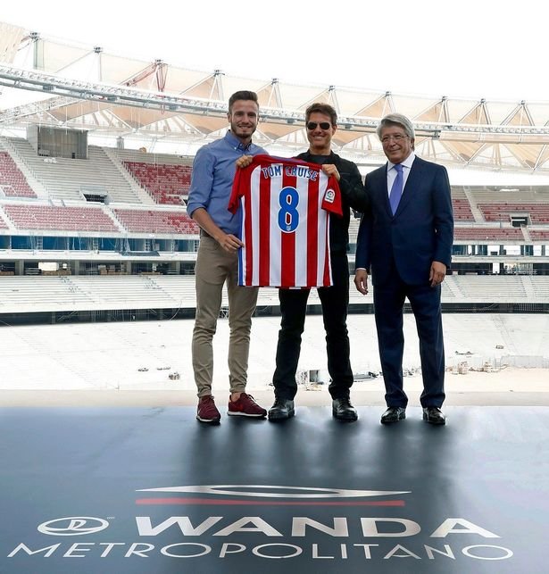 TOM CRUISE-ATLETICO MADRID