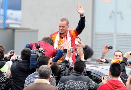 2. Wesley Sneijder Galatasaray (2013)