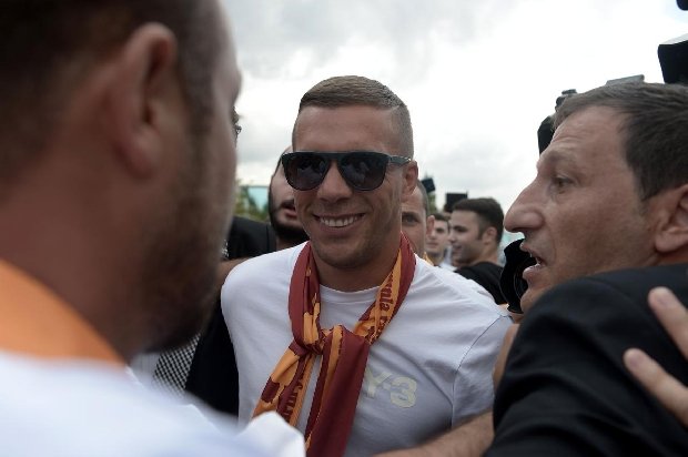 9. Lukas Podolski Galatasaray (2015)