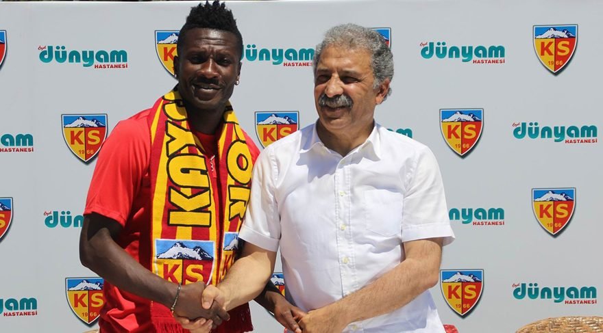 Asamoah Gyan - Bastia > Kayserispor