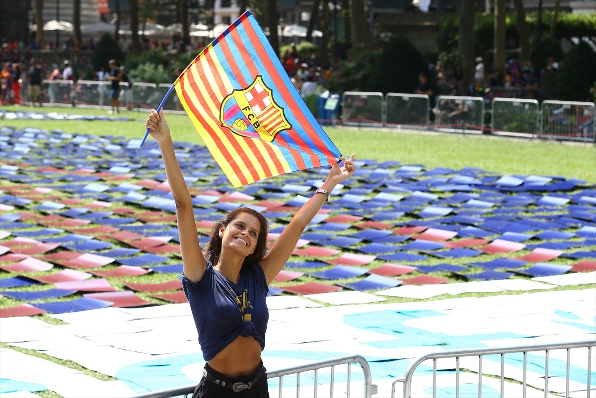 Barcelona'dan New York'ta Guinness rekoru