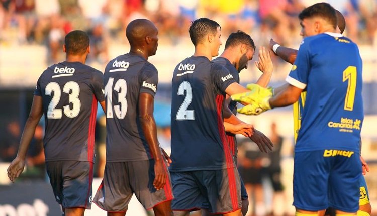 Beşiktaş - Las Palmas hazırlık maçında yaşananlar