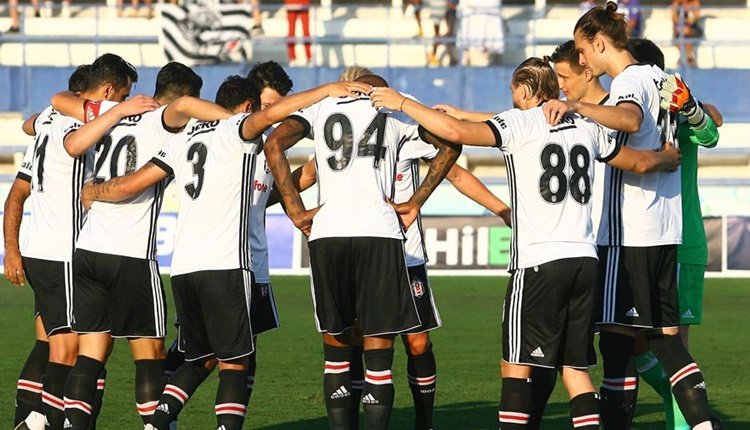 'Beşiktaş - Real Valladolid maçından kareler