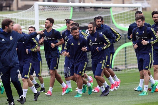 'Fenerbahçe'de bugünkü kampın yıldızı