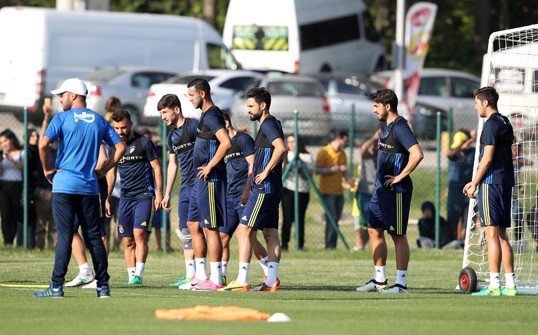 'Fenerbahçe'ye idman öncesi kötü sürpriz