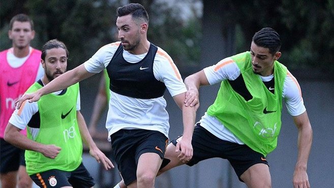 Galatasaray, Östersunds maçı hazırlıklarını sürdürdü