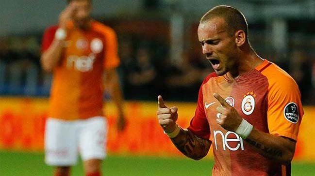 Galatasaray'da Wesley Sneijder için sert yorum