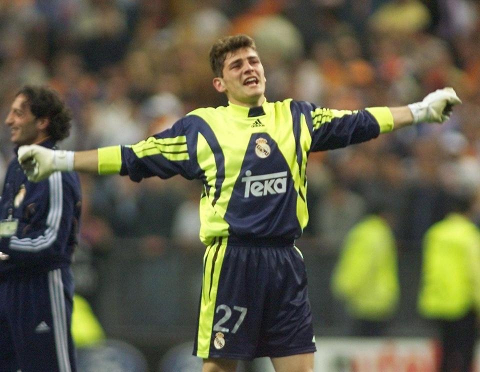İker Casillas - 16 yaşında - Real Madrid