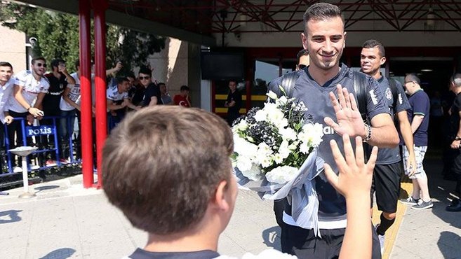 Beşiktaş kafilesi Samsun’a geldi