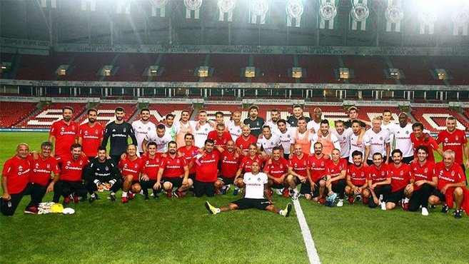 Beşiktaş Süper Kupa maçına hazır