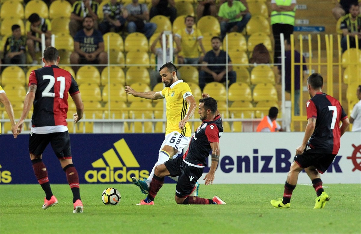 'Fenerbahçe - Cagliari maçında yaşananlar