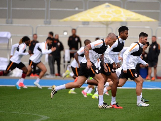 Galatasaray, kamp çalışmalarını sürdürdü