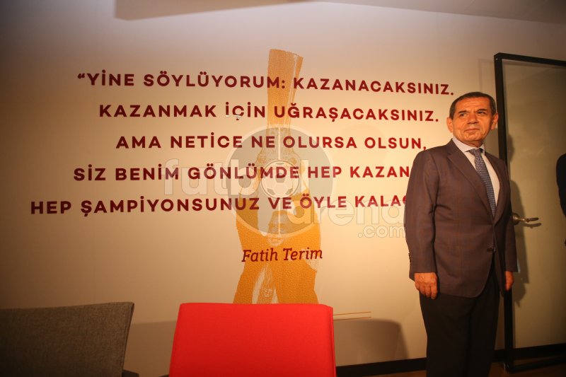 Türk Telekom Stadı'nda Fatih Terim ofisi açıldı