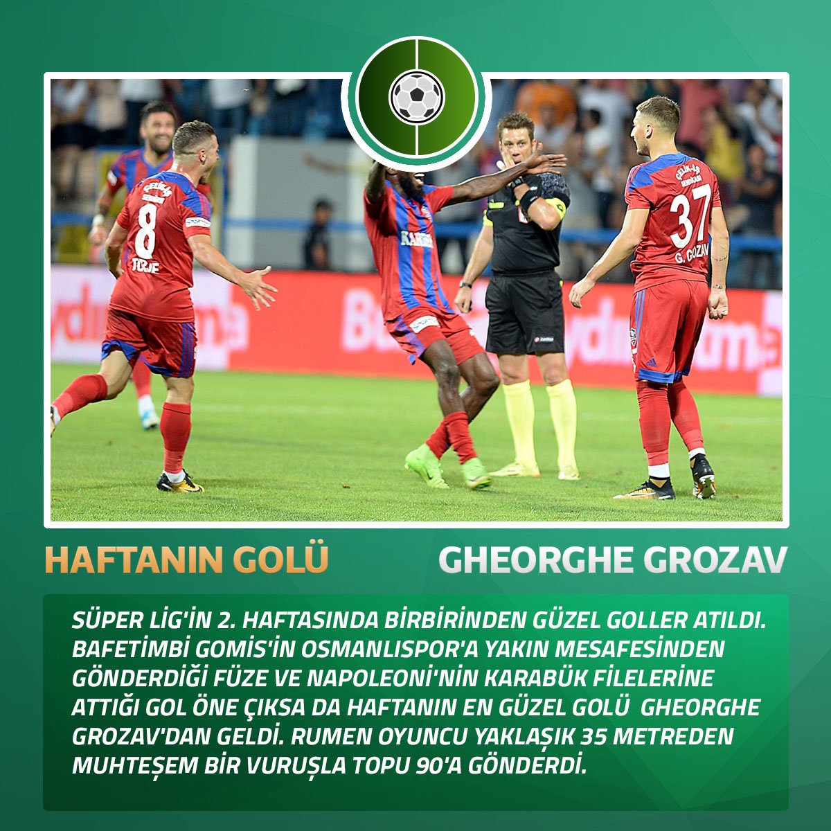 HAFTANIN GOLÜ