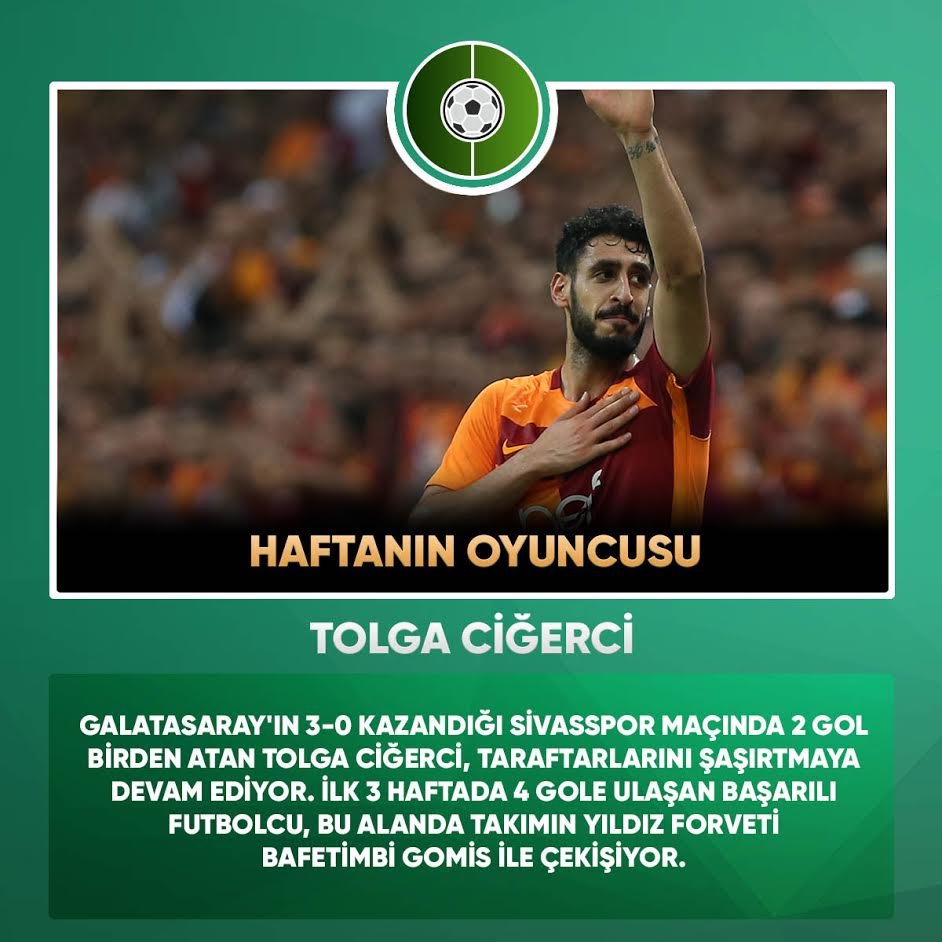 HAFTANIN OYUNCUSU