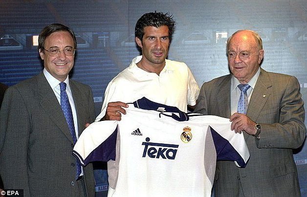 Luís Figo (60,00 mil. Euro)