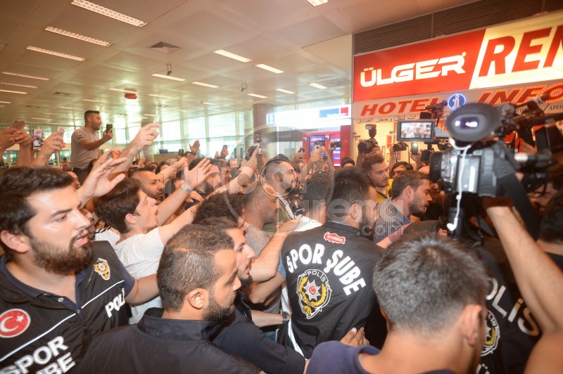 İşte karşılamadan FubolArena’nın yakaladığı kareler: